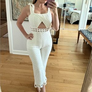 Agaci White Jumpsuit